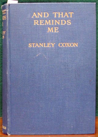 And That Reminds Me - Stanley Coxon