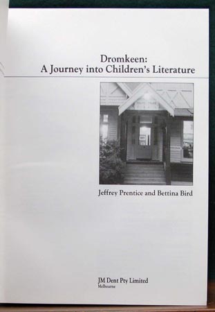 Dromkeen - A Journey Into Children's Literature - Prentince & Bird - Title Page