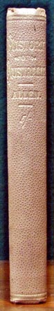 History of Australia from 1787 to 1882 - James Allen - spine