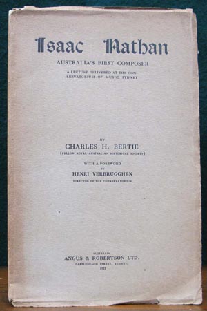 Isaac Nathan - Charles H. Bertie