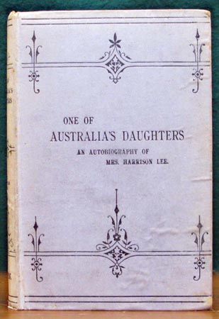 One of Australia's Daughters - Mrs. Harrison Lee