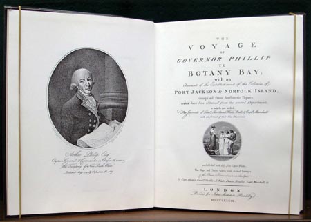 Arthur Phillip - The Voyages to Botany Bay - title page