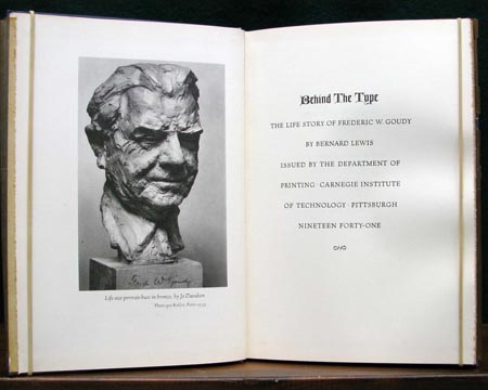 Behind The Type - Bernard Lewis - Title Page