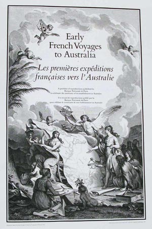 Early French voyages to Australia - Title Page Close Up 2
