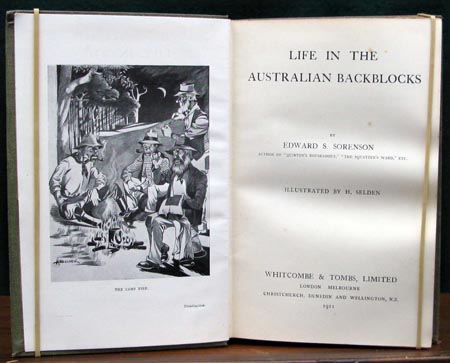 Life in the Australian Backblocks - Sorenson - Title Page