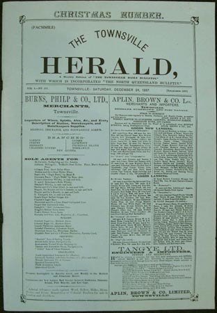 Townsville Herald - Christmas Number 1887