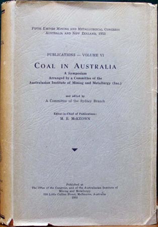Coal In Australia - M. R. McKeown