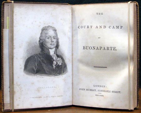 Court and Camp of Buonaparte - Title Page
