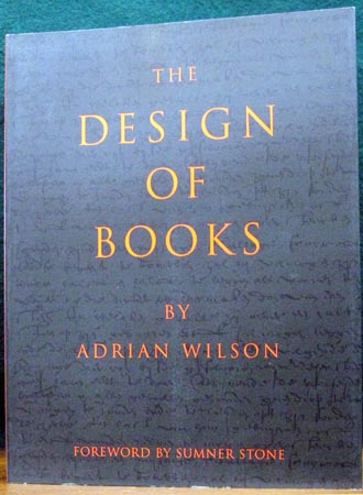 Design of Books - Adrian Wilson