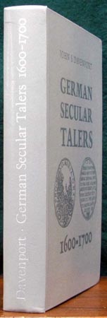 German Secular Talers - 1600 - 1700 - John S. Davenport - Side View