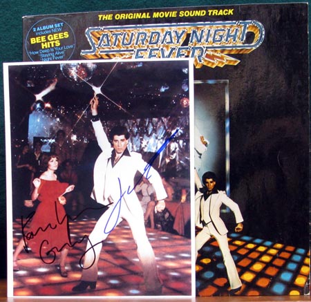 Saturday Night Fever - Soundtrack - Signed PHoto