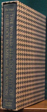 World Bibliography of Sherlock Holmes & Dr. Watson - De Waal - Side View