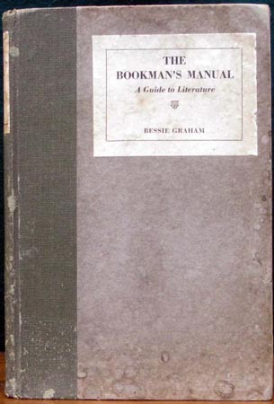 Bookman's Manual - Bessie Graham