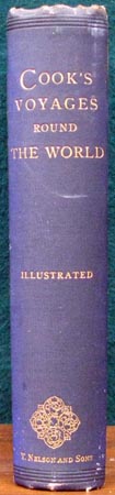 Cook's Voyages Round the World - Spine