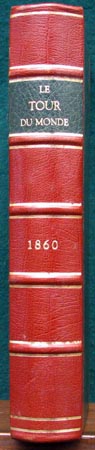 Le Tour Du Monde - 1860 - Spine