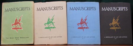 Manuscripts - The Book Nook Miscelany - Set - Covers