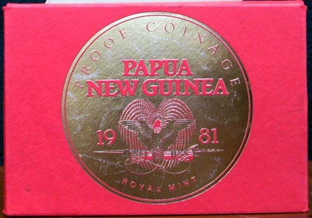 Papua New Guinea - Proof Coinage 1981 - Royal Mint