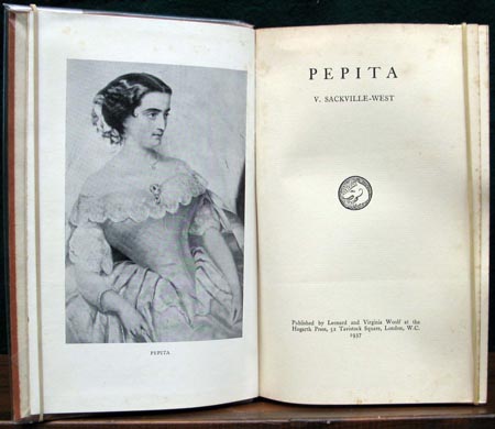 Pepita - V. Sackville-West - title page