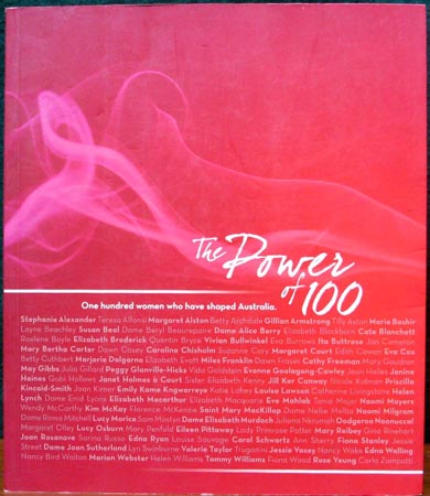 Power of 100 - One Hundred Women Who Have Shaped Australia