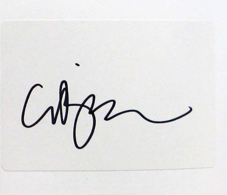 when London Calls - Clive James - Signature