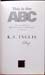 This is the ABC - K. S. Inglis - Signed title page