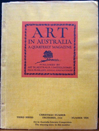 Art in Australia - Christmas Number - Third Series - Number Ten - December 1924