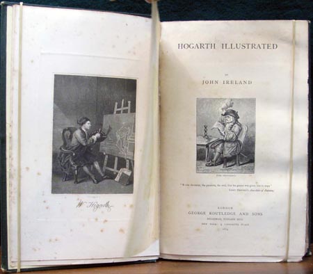 Hogarth Illustrated - John Ireland - title page 2