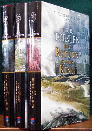 Lord of the Rings - J. R. R. Tolkien - Set - Side View