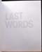 Last Words - Title Page